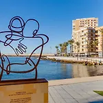 Calle Concordia 86, Two Bedroom Apartment, Up To 6 Guests, Near Del Cura Beach,supermarket Mercadona And Bus Station Apartman