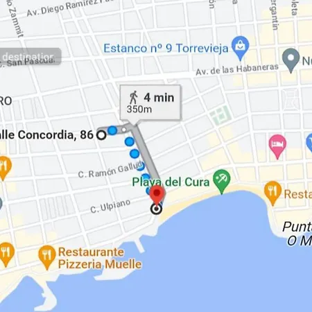 Apartament Calle Concordia 86, Two Bedroom Apartment, Up To 6 Guests, Near Del Cura Beach,supermarket Mercadona And Bus Station *